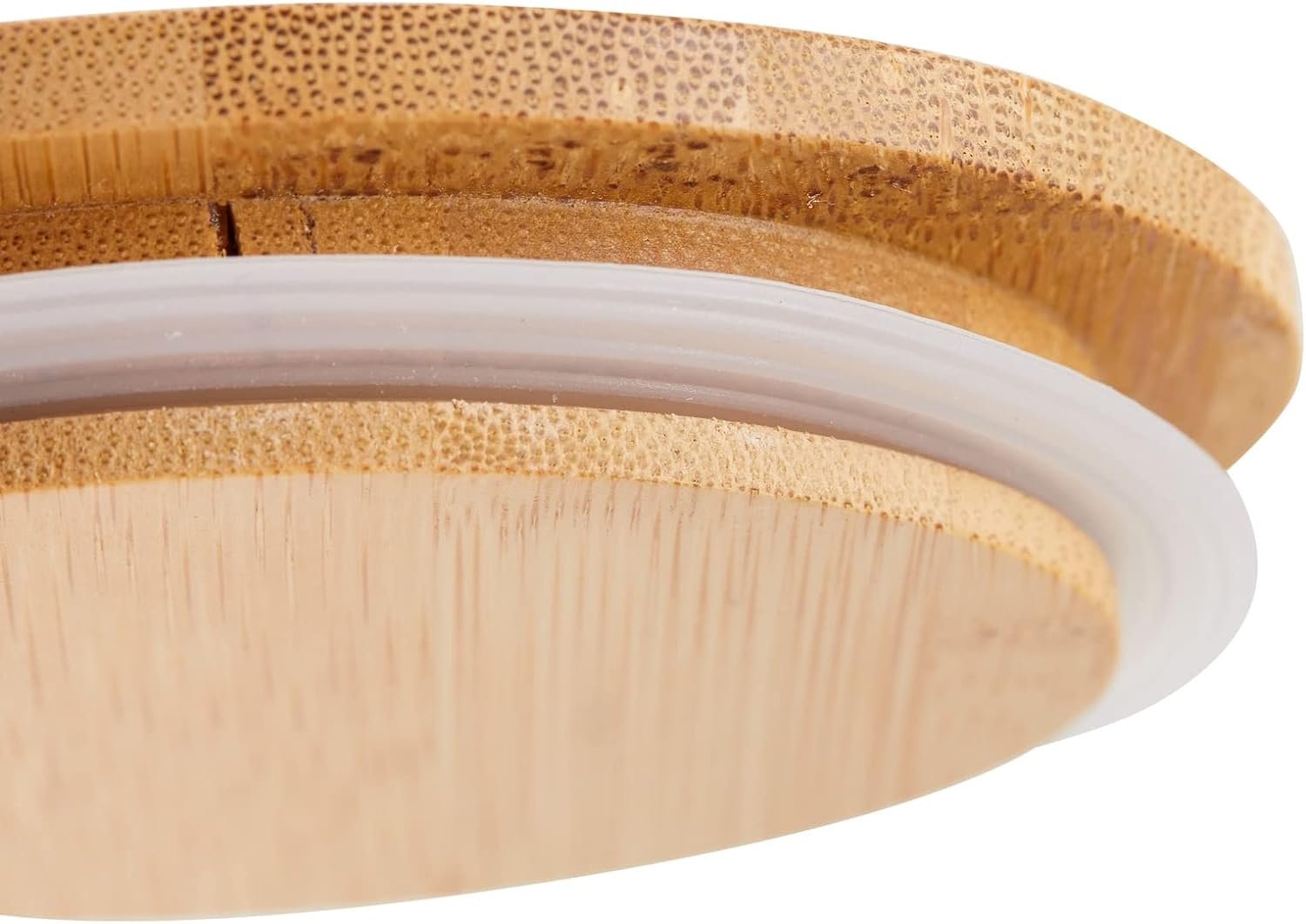 Farmlyn Creek Set of 3 Matte Black Kitchen Canisters with Bamboo Lids for Countertop, Coffee, Tea Storage (3 Sizes)