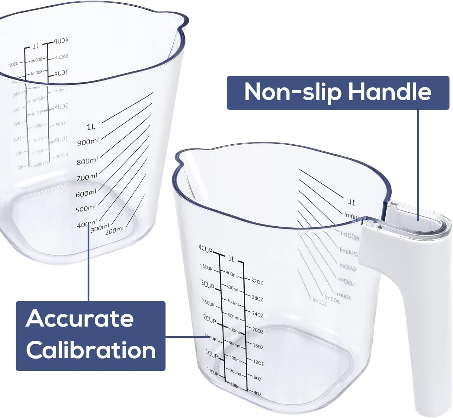 FAVIA Measuring Cups and Measuring Spoons Set of 10 Pieces Plastic Kitchen Cooking Baking Stackable Measurement BPA Free Dishwasher Safe for Liquid and Dry Green+Yellow