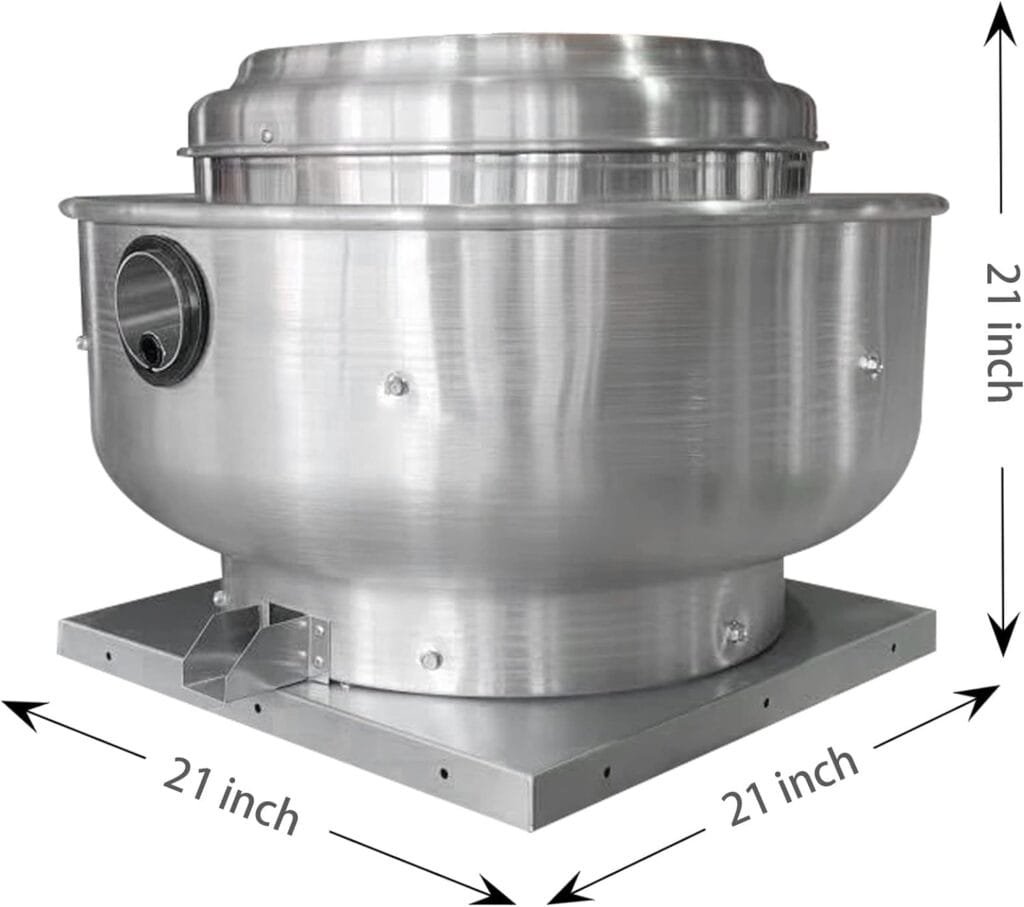 FICBXRA Restaurant Canopy Hood Grease Rated Exhaust Fan- Truck Exhaust Fan High-Speed Direct Drive Centrifugal Upblast Exhaust Fan 0.5HP 110 Volt Single Phase Motor 1900-2600 CFM FICBXRA Restaurant Canopy Hood Grease Rated Exhaust Fan- Truck Exhaust Fan High-Speed Direct Drive Centrifugal Upblast Exhaust Fan 0.5HP 110 Volt Single Phase Motor 1900-2600 CFM