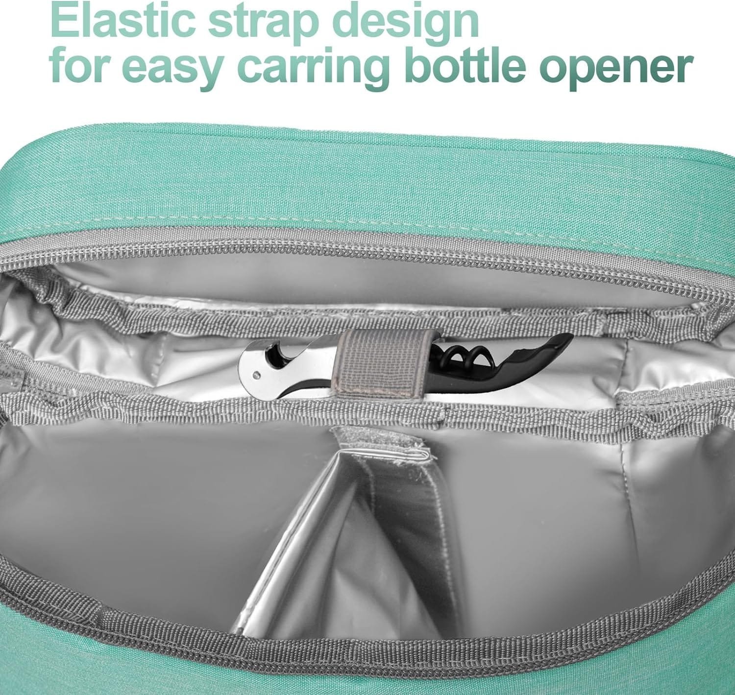 FOCHIER F 2 Bottle Wine Gift Bag, Insulated Wine Bottle Carrier Tote bag, Wine Cooler Bag for Travel, Picnic, Party, Dinner, Great Christmas Day Gift, Grey FOCHIER F 2 Bottle Wine Gift Bag, Insulated Wine Bottle Carrier Tote bag, Wine Cooler Bag for Travel, Picnic, Party, Dinner, Great Christmas Day Gift, Grey