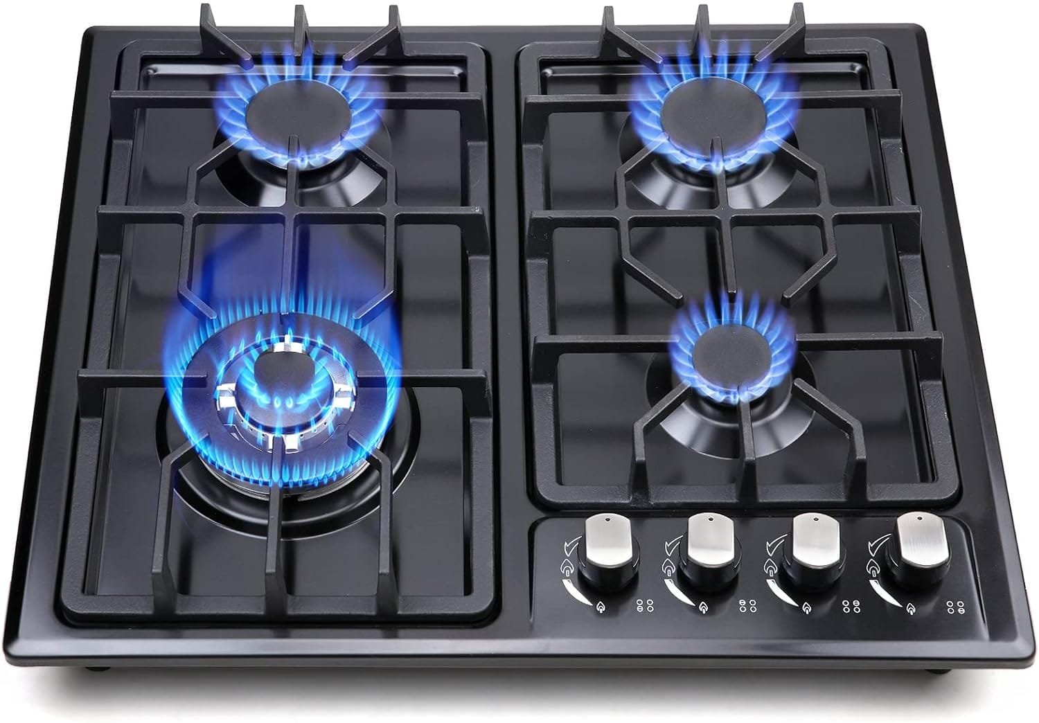 forimo Gas Cooktop 22Inch,Built in Gas Cooktop 4 Burners Stainless Steel Stove with NG/LPG Conversion Kit Thermocouple Protection and Easy to Clean forimo Gas Cooktop 22Inch,Built in Gas Cooktop 4 Burners Stainless Steel Stove with NG/LPG Conversion Kit Thermocouple Protection and Easy to Clean