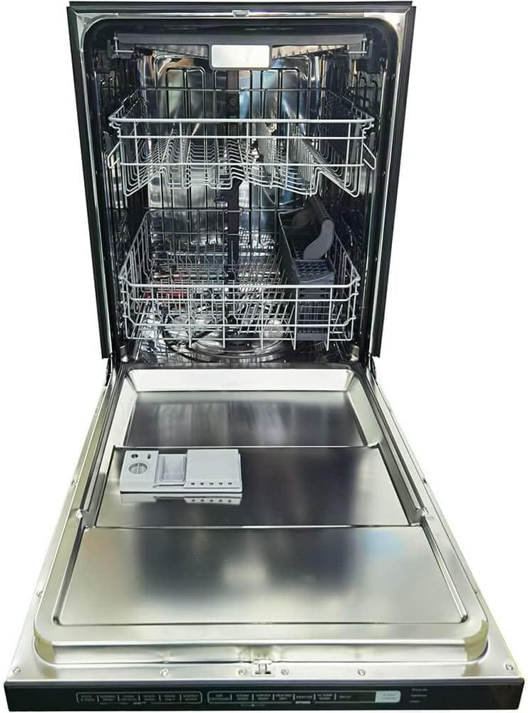 Forno 24 Inch. Built-In Dishwasher with 6 Wash Cycles and 14 Place Settings - Digital Touch Controls Stainless Steel Interior, Smart Function Time Delay and Adjustable Racks