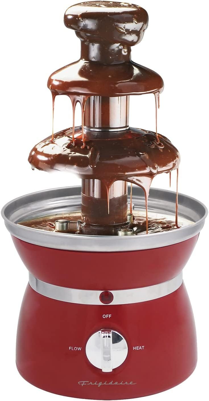 Frigidaire ECF150-RED Electric Chocolate Fountain, standard, Red
