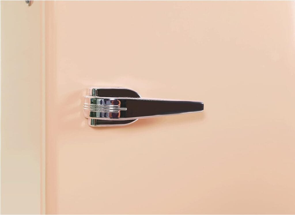 FRIGIDAIRE EFR376-BLACK 3.2 Cu Ft Black Retro Bar Fridge with Side Bottle Opener