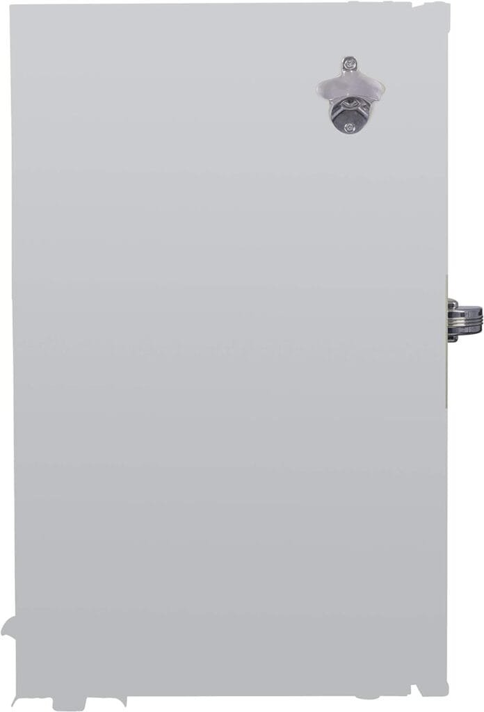 FRIGIDAIRE EFR376-BLACK 3.2 Cu Ft Black Retro Bar Fridge with Side Bottle Opener