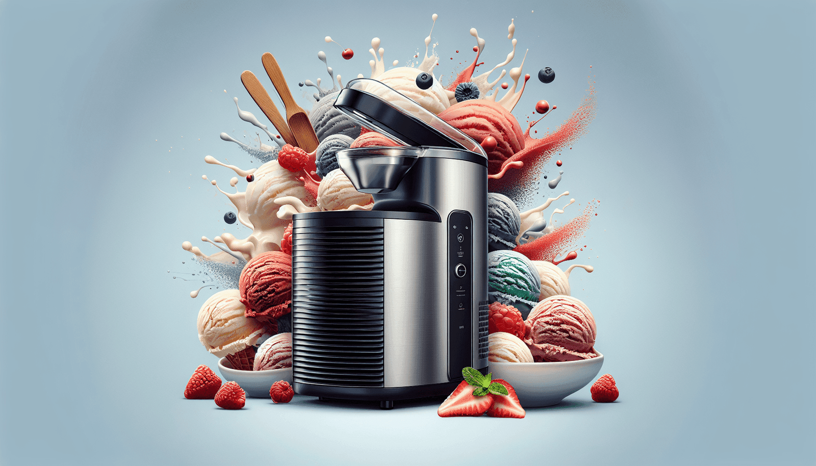 Frigidaire Stainless Steel Ice Cream/Frozen Yogurt/Sorbet Maker EICMR020-SS