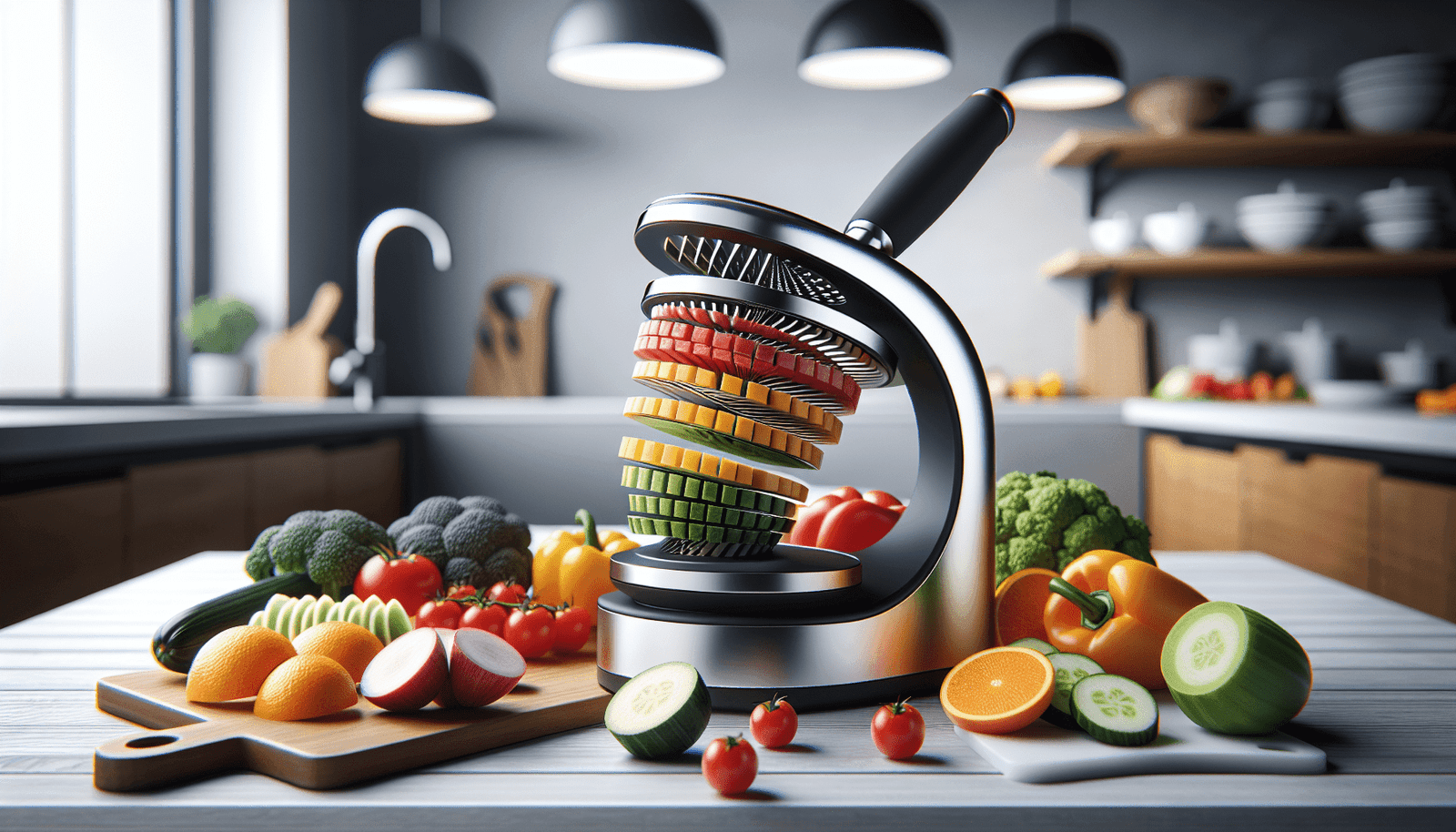 Fruit Vegetable Cutter Kitchen Multitool Mandoline Manual 15 in 1 Onion Vegetable Slicer Blue