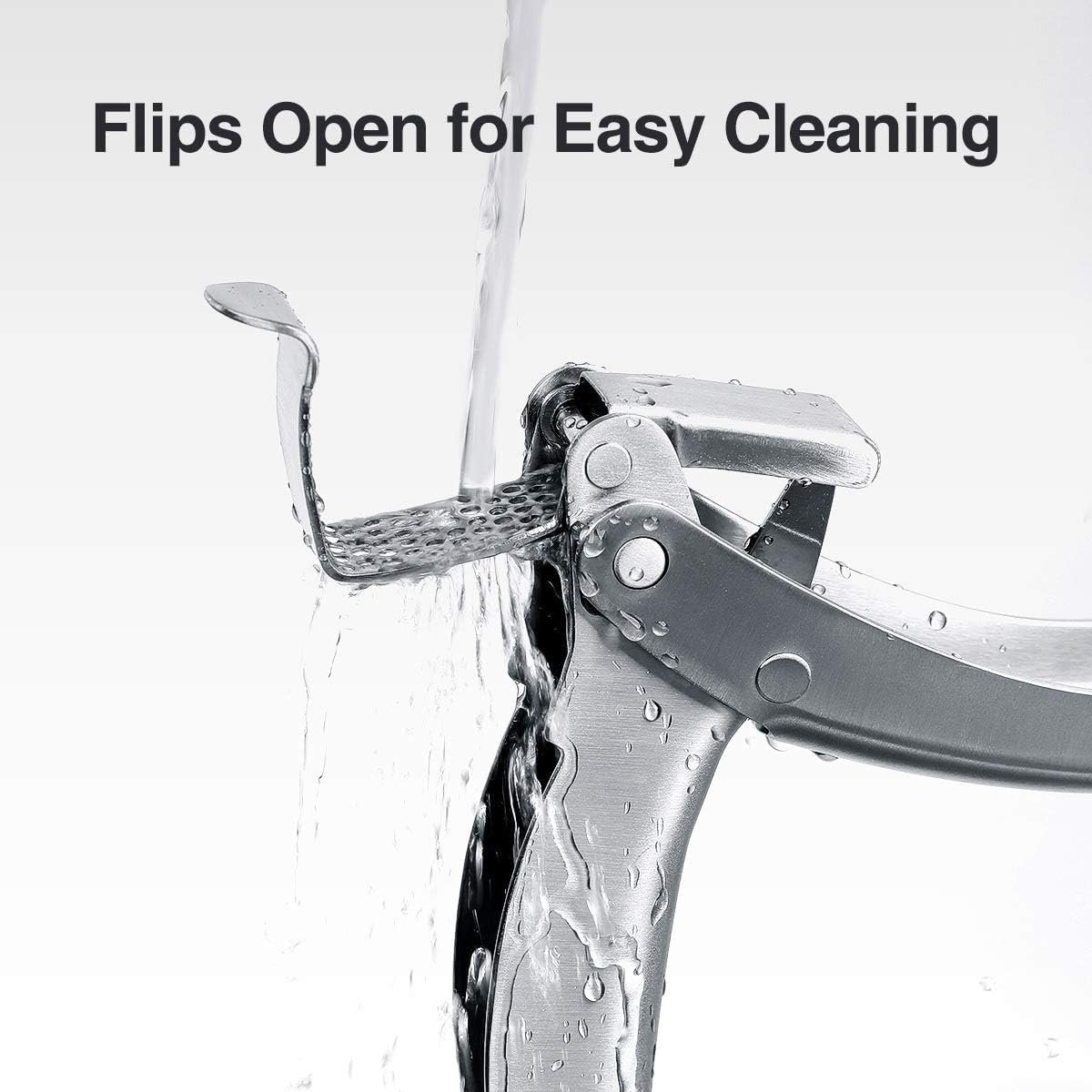 Garlic Press, Garlic Mincer Easy-squeeze Ergonomic Handle, No Need To Peel, Rust Proof, Professional Ginger Press Garlic Crusher with Handy Cleaning Brush- Dishwasher Safe (Stainless Steel) Garlic Press, Garlic Mincer Easy-squeeze Ergonomic Handle, No Need To Peel, Rust Proof, Professional Ginger Press Garlic Crusher with Handy Cleaning Brush- Dishwasher Safe (Stainless Steel)