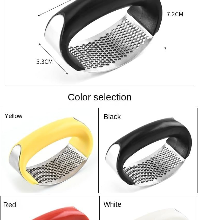GARLIC PRESS (YELLOW) GARLIC PRESS (YELLOW)