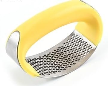 GARLIC PRESS (YELLOW) GARLIC PRESS (YELLOW)