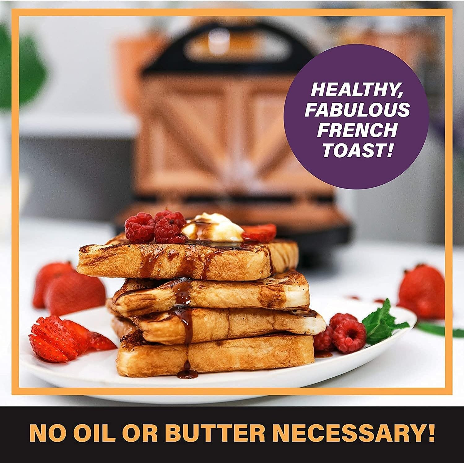 Gotham Steel Nonstick Panini Press Sandwich Maker, 2in1 Breakfast Sandwich Maker Grill / Sandwich Press Grill with Indicator Light, Grilled Cheese Maker Makes 2 Sandwiches with Easy Cut Edges Gotham Steel Nonstick Panini Press Sandwich Maker, 2in1 Breakfast Sandwich Maker Grill / Sandwich Press Grill with Indicator Light, Grilled Cheese Maker Makes 2 Sandwiches with Easy Cut Edges