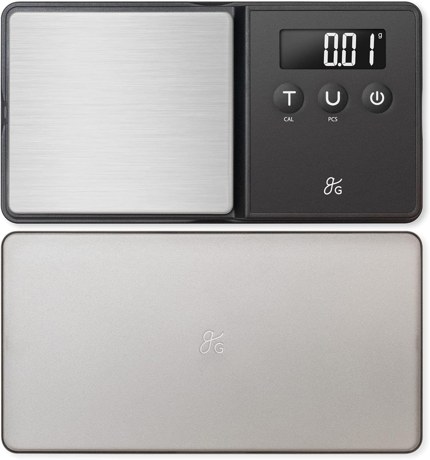 Greater Goods Digital Espresso  Coffee Scale - 750 x 0.1 Gram Precision Pocket Scale to Measure Medicine, Letter and Small Precise Things