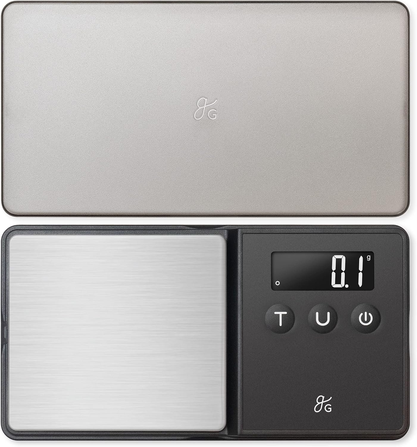 Greater Goods Digital Espresso  Coffee Scale - 750 x 0.1 Gram Precision Pocket Scale to Measure Medicine, Letter and Small Precise Things