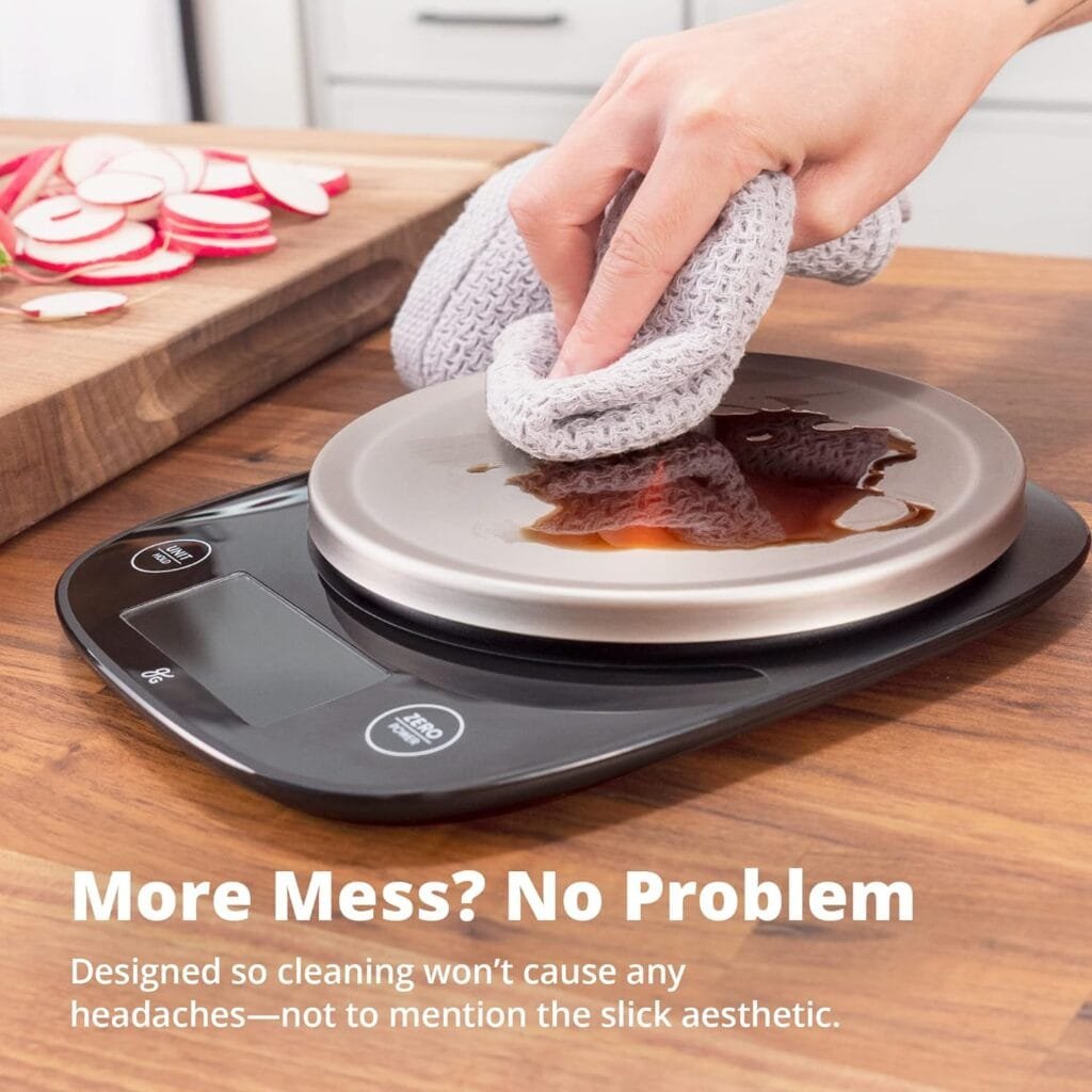 Greater Goods Premium Baking Scale - Ultra Accurate, Digital Kitchen Scale | Prep Baked Goods, Weigh Food and Coffee, or Use for Meal Prep | Four Units of Measurement | Designed in St. Louis Greater Goods Premium Baking Scale - Ultra Accurate, Digital Kitchen Scale | Prep Baked Goods, Weigh Food and Coffee, or Use for Meal Prep | Four Units of Measurement | Designed in St. Louis