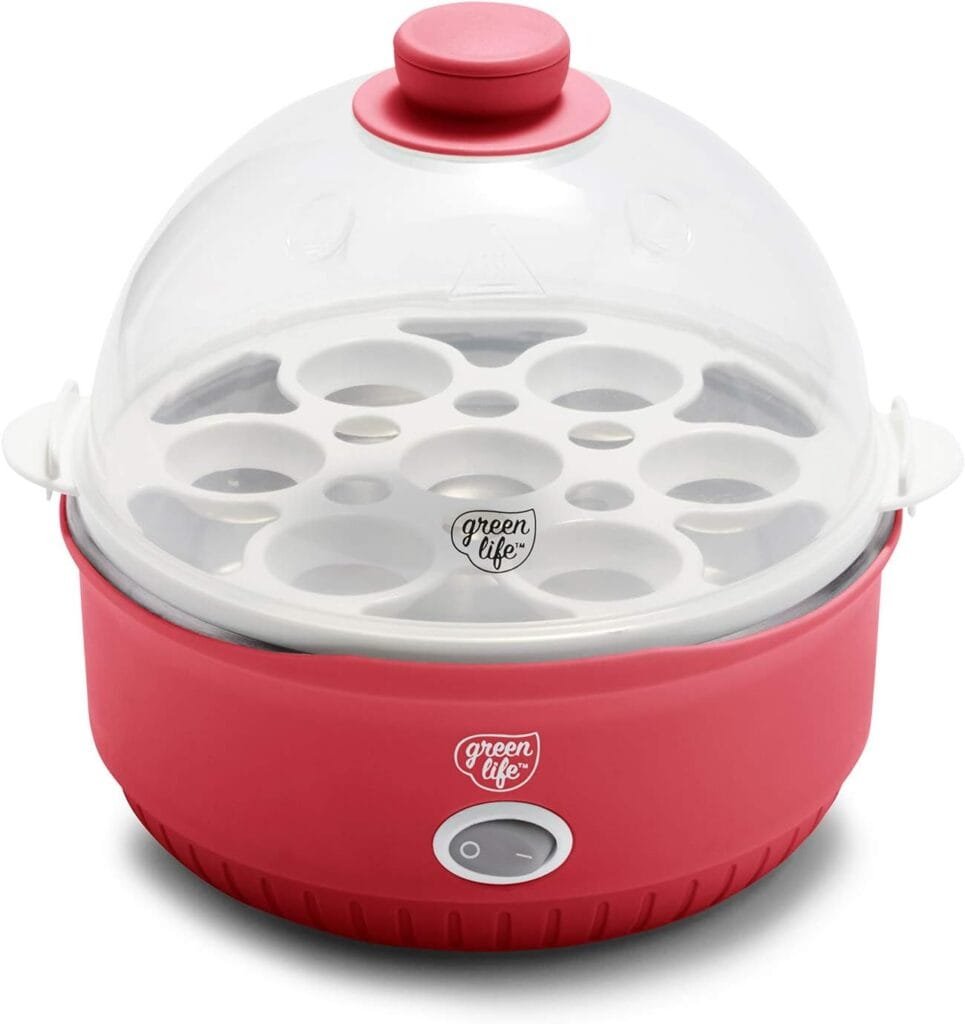 GreenLife 3-in-1 Breakfast Maker Station, Healthy Ceramic Nonstick Dual Griddles for Eggs Meat Sausage Bacon Pancakes and Breakfast Sandwiches, 2 Slice Toast Drawer, Easy-to-use Timer, White GreenLife 3-in-1 Breakfast Maker Station, Healthy Ceramic Nonstick Dual Griddles for Eggs Meat Sausage Bacon Pancakes and Breakfast Sandwiches, 2 Slice Toast Drawer, Easy-to-use Timer, White