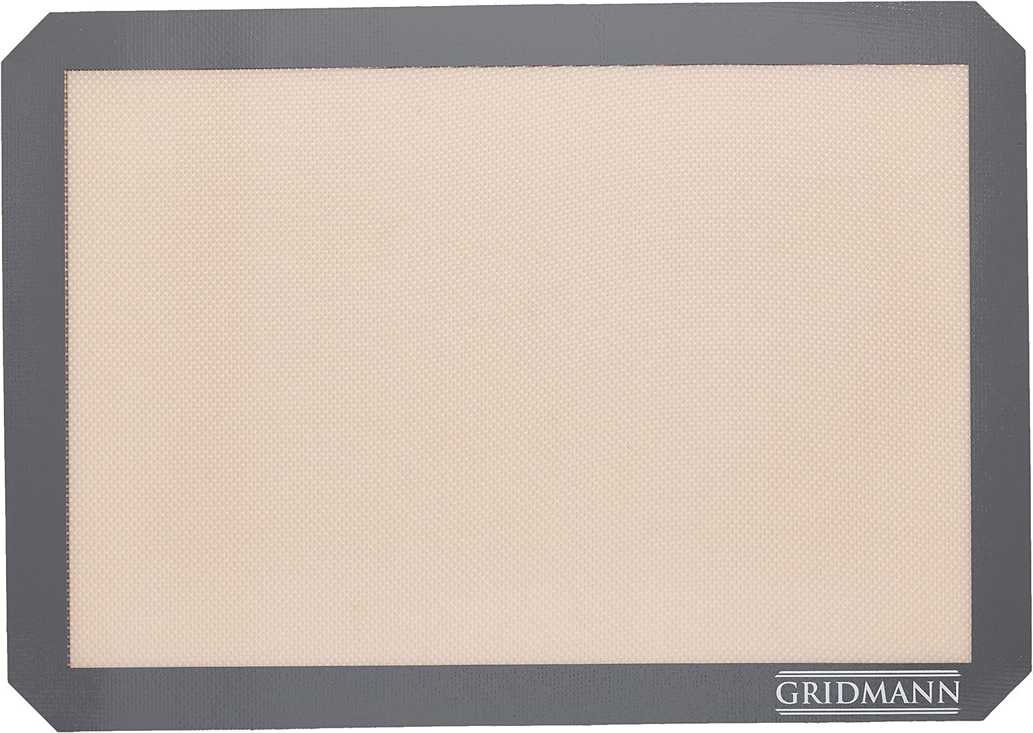 GRIDMANN Pro Silicone Baking Mat - Set of 2 Non-Stick Half Sheet (16-1/2 x 11-5/8) Food Safe Tray Pan Liners