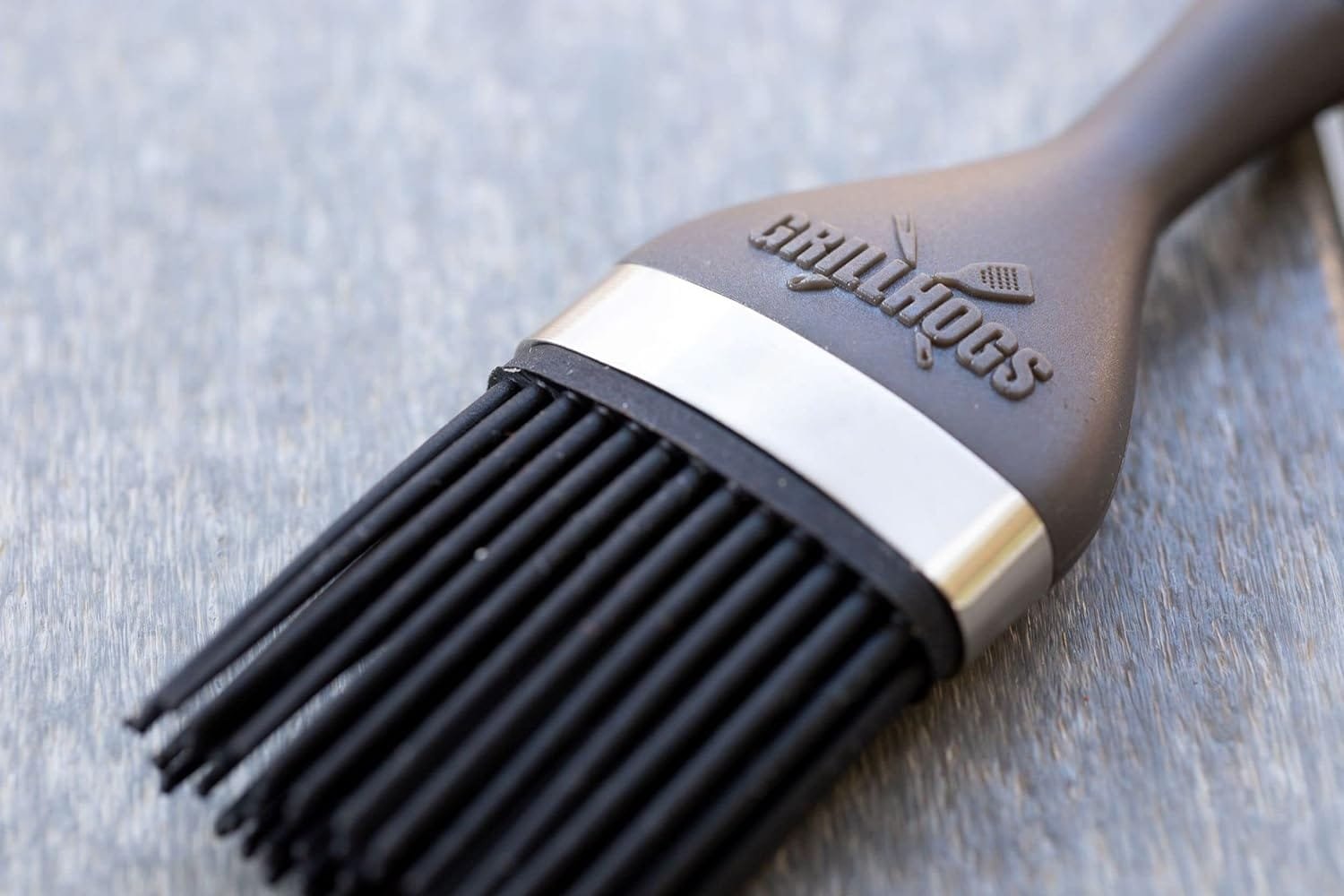 GRILLHOGS Silicone Sauce Basting Brush, Premium Stainless Steel Handles, Pastry  Barbecue Grilling, Dishwasher Safe  Heat Resistant, Set of 2