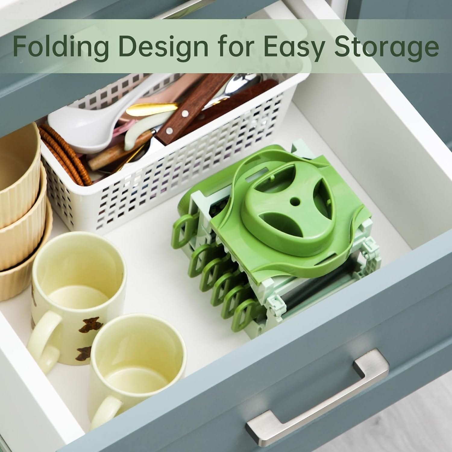 HAIXIN HOME Mandoline Slicer for Kitchen, 6 in 1 Food Slicer with Hand Holder, Interchangeable Cheese Grater with 6 Blades, Professional Vegetable Slicer for Salad HAIXIN HOME Mandoline Slicer for Kitchen, 6 in 1 Food Slicer with Hand Holder, Interchangeable Cheese Grater with 6 Blades, Professional Vegetable Slicer for Salad