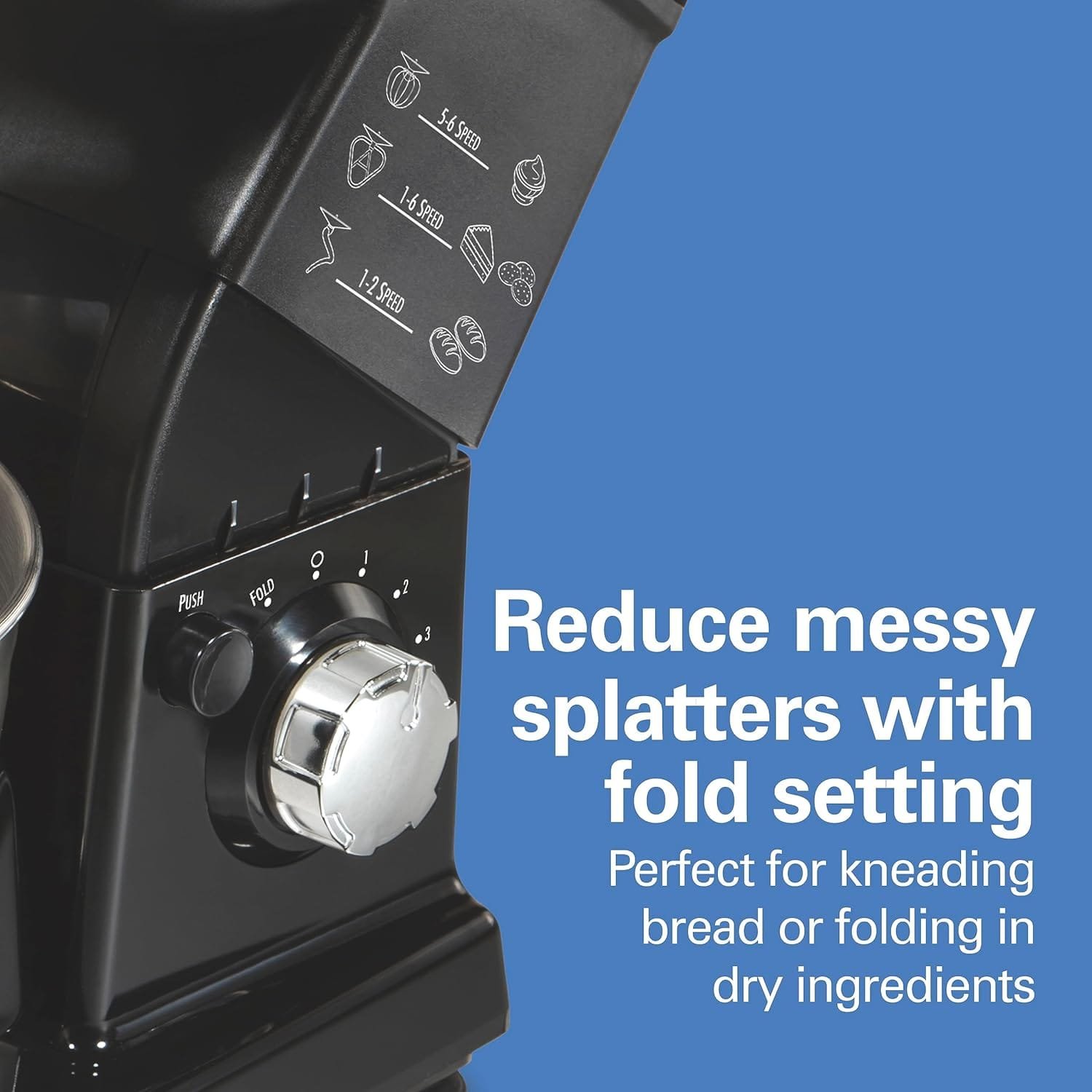 Hamilton Beach 6 Speed Electric Stand Mixer with Stainless Steel 3.5 Quart Bowl, Planetary Mixing, Tilt-Up Head, 300W Motor, Black (63325) Hamilton Beach 6 Speed Electric Stand Mixer with Stainless Steel 3.5 Quart Bowl, Planetary Mixing, Tilt-Up Head, 300W Motor, Black (63325)