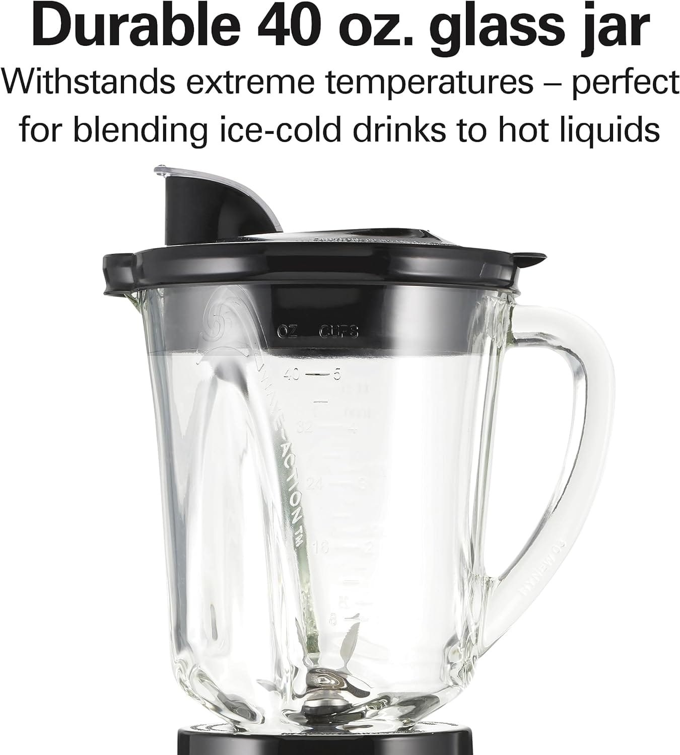 Hamilton Beach Blender for Shakes and Smoothies Food Processor Combo, With 40oz Glass Jar, Portable Blend-In Travel Cup 3 Cup Electric Food Chopper Attachment, 700 Watts, Gray Black (58163) Hamilton Beach Blender for Shakes and Smoothies Food Processor Combo, With 40oz Glass Jar, Portable Blend-In Travel Cup 3 Cup Electric Food Chopper Attachment, 700 Watts, Gray Black (58163)