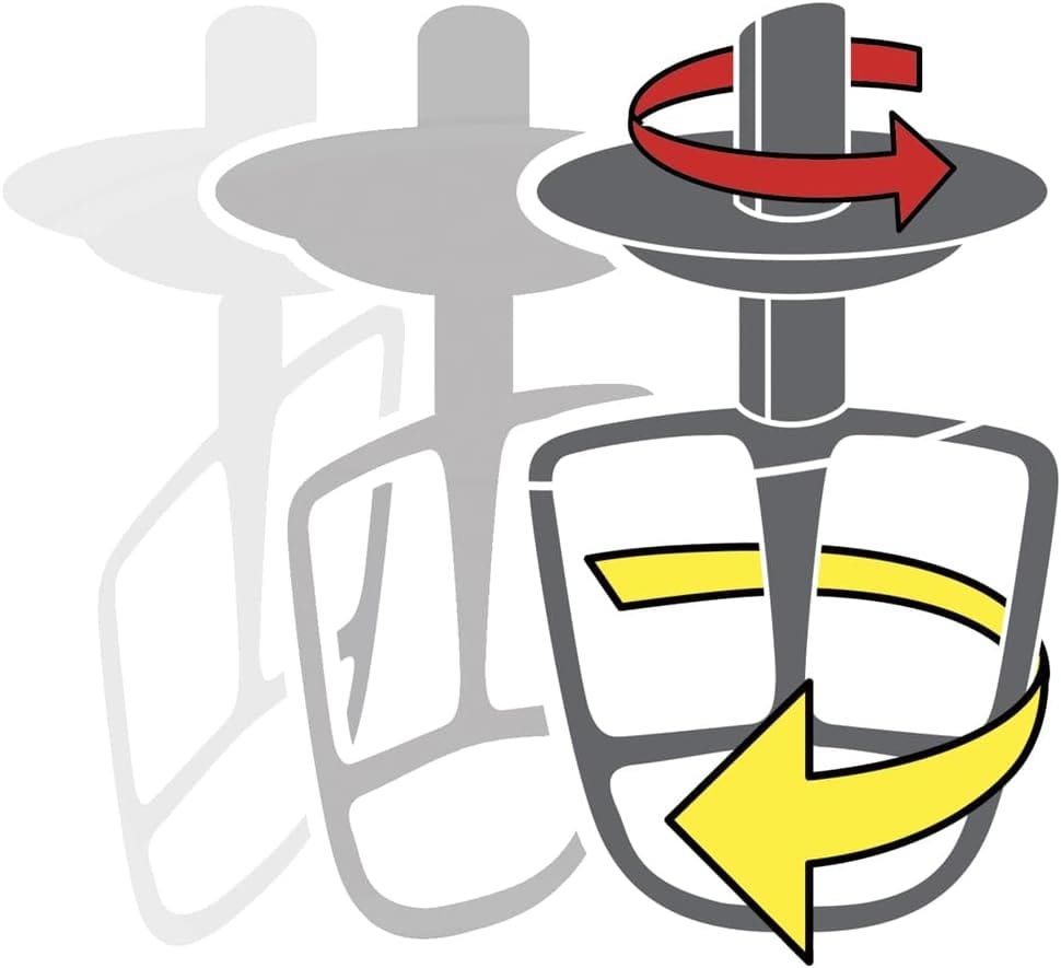 Hamilton Beach Electric Stand Mixer, 4 Quarts, Dough Hook, Flat Beater Attachments, Splash Guard 7 Speeds with Whisk, Red