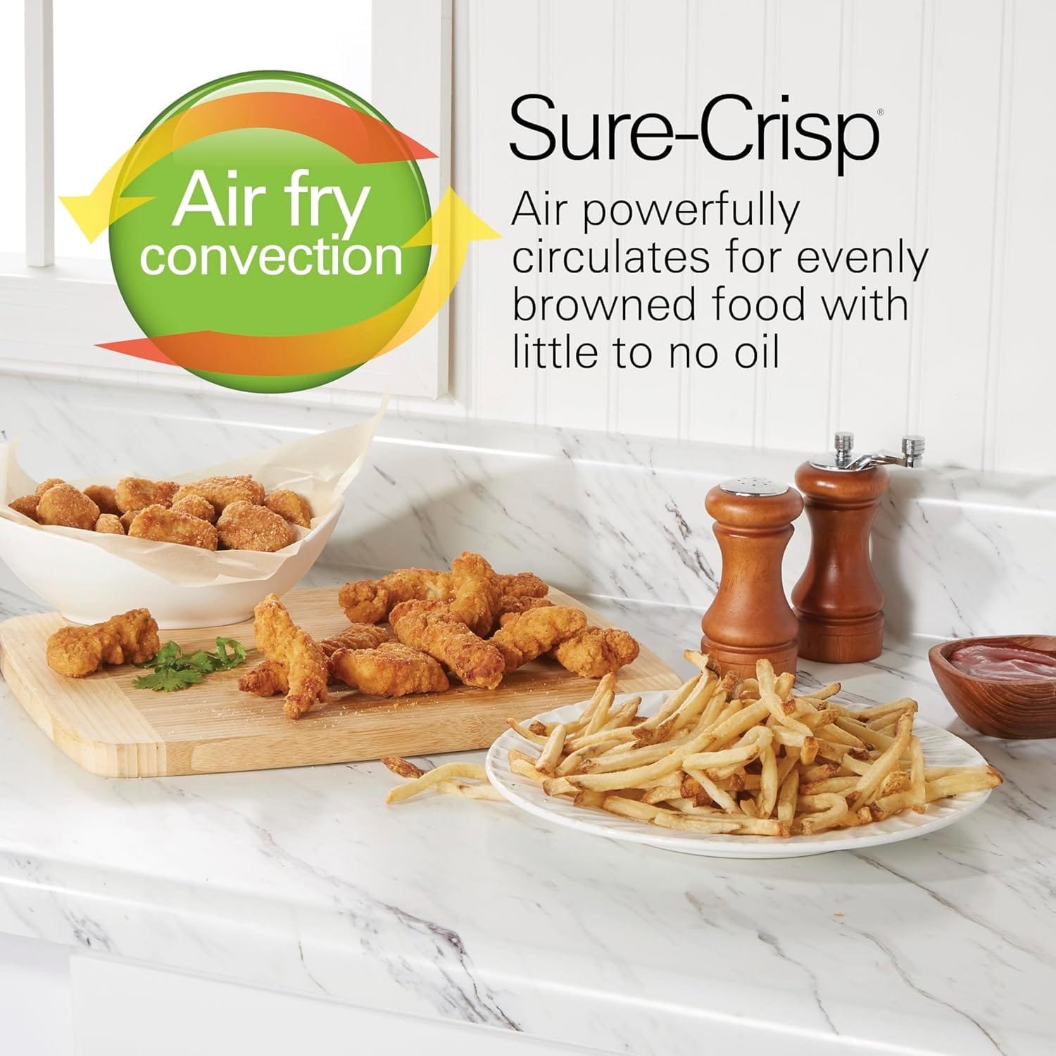 Hamilton Beach Toaster Oven Air Fryer Combo with Large Capacity, Fits 6 Slices or 12” Pizza, 4 Cooking Functions for Convection, Bake, Broil, Roll-Top Door, Easy Reach Sure-Crisp, Stainless Steel Hamilton Beach Toaster Oven Air Fryer Combo with Large Capacity, Fits 6 Slices or 12” Pizza, 4 Cooking Functions for Convection, Bake, Broil, Roll-Top Door, Easy Reach Sure-Crisp, Stainless Steel