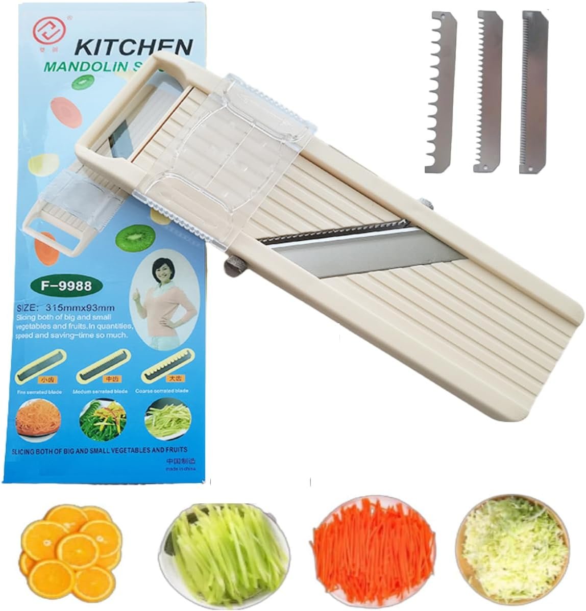 Handheld Mandoline Slicer for Kitchen, Mandoline Food Slicer for Kitchen, Japanese Style Mandoline Slicer, Mandolin,Vegetable Slicer, Carrot Slicer, Cucumber Slicer, Cabbage Slicer… Handheld Mandoline Slicer for Kitchen, Mandoline Food Slicer for Kitchen, Japanese Style Mandoline Slicer, Mandolin,Vegetable Slicer, Carrot Slicer, Cucumber Slicer, Cabbage Slicer…