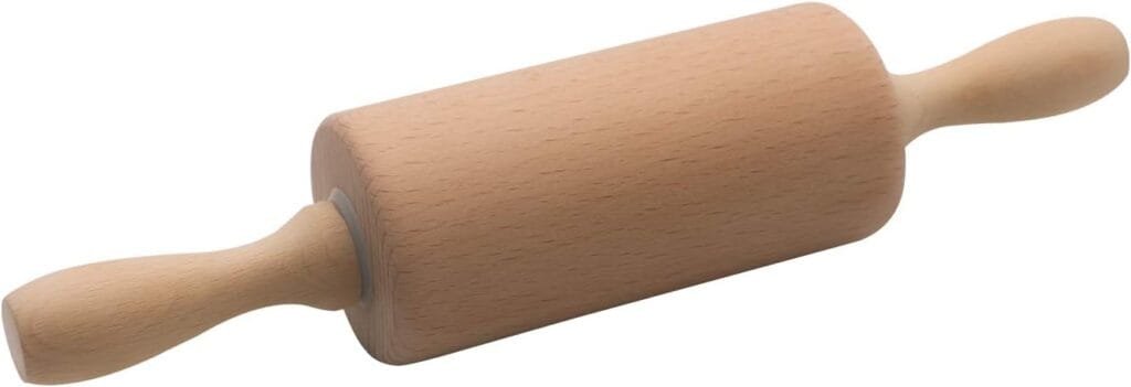 HelferX 17.6 inch Wooden Rolling Pin for Baking - Long Dough Roller for All Baking Needs