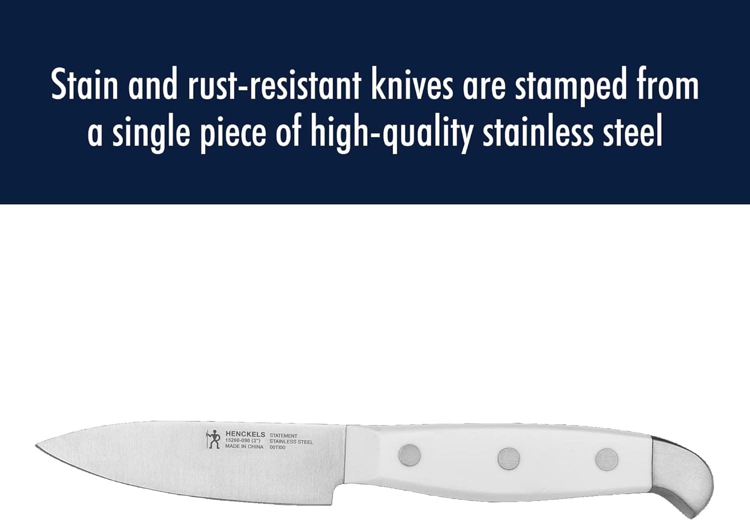 HENCKELS Premium Quality 15-Piece Knife Set with Block, Razor-Sharp, German Engineered Knife Informed by over 100 Years of Masterful Knife Making, Lightweight and Strong, Dishwasher Safe