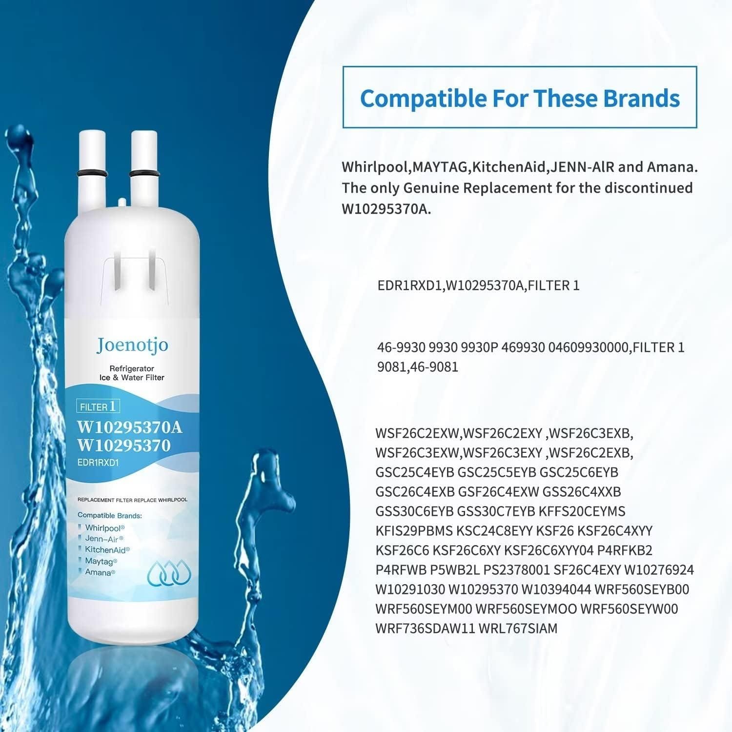 HOSYITA W10295370A W10295370 water caps replacement Compatible with EDR1RXD1,P4RFWB,P8RFWB2L, 46-9930, 46-9081-(3/Packs)