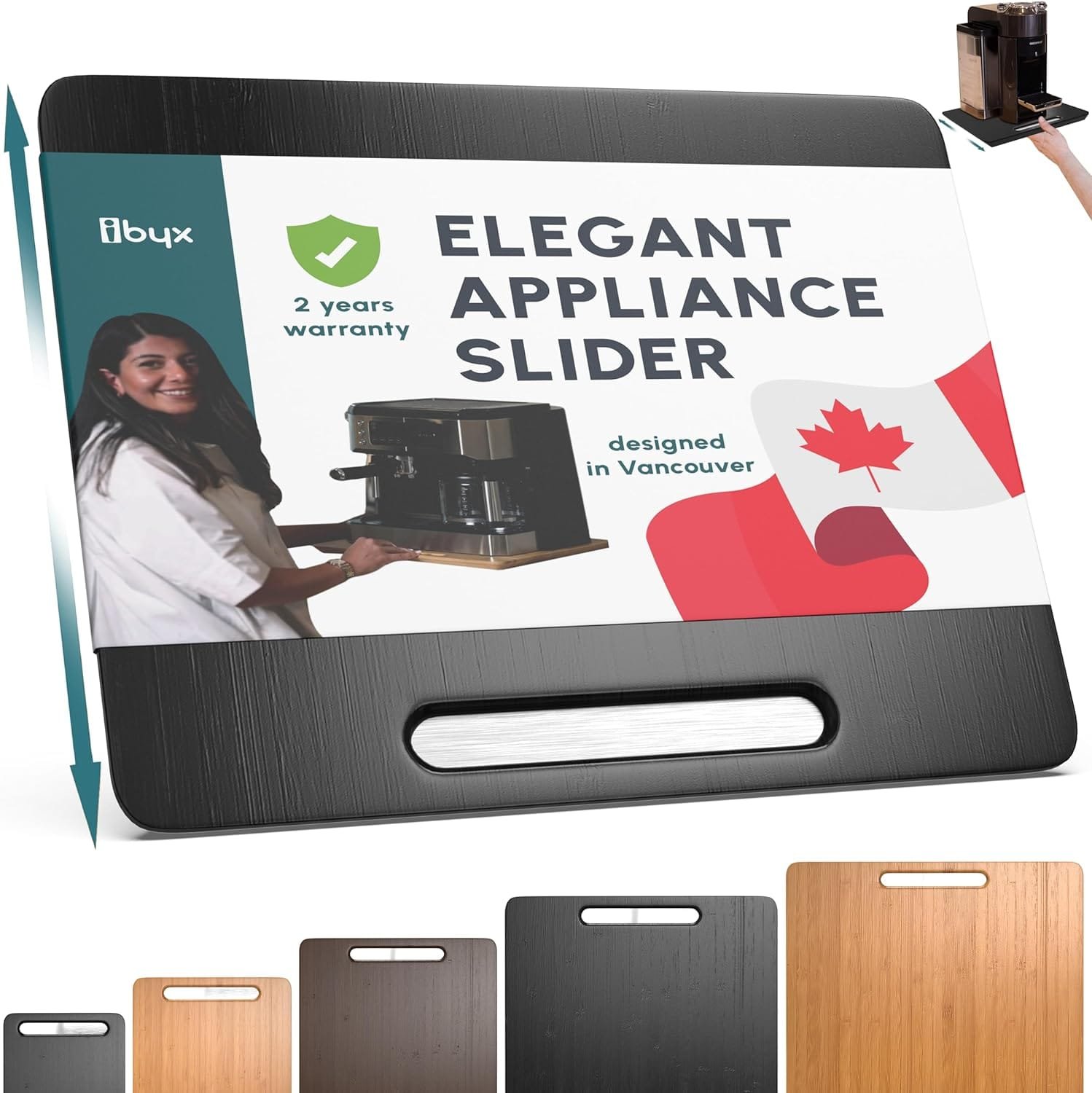 Ibyx Bamboo Sliding Tray for 4.5 Qt Kitchenaid Stand Mixer - Effortless Kitchen Aid Mixer Slider Mat for Countertop - Strong, Sturdy Non-Slip Appliance Slider Board (Natural) Ibyx Bamboo Sliding Tray for 4.5 Qt Kitchenaid Stand Mixer - Effortless Kitchen Aid Mixer Slider Mat for Countertop - Strong, Sturdy Non-Slip Appliance Slider Board (Natural)