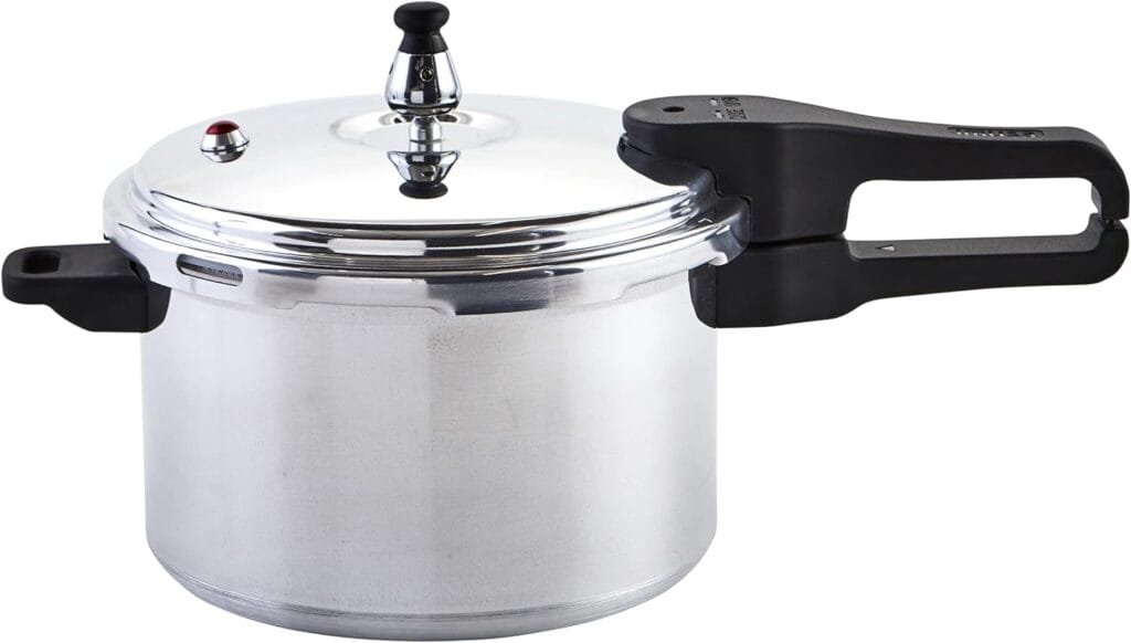 IMUSA 7 Quart Stovetop Aluminum Pressure Cooker with Safety Valve IMUSA 7 Quart Stovetop Aluminum Pressure Cooker with Safety Valve