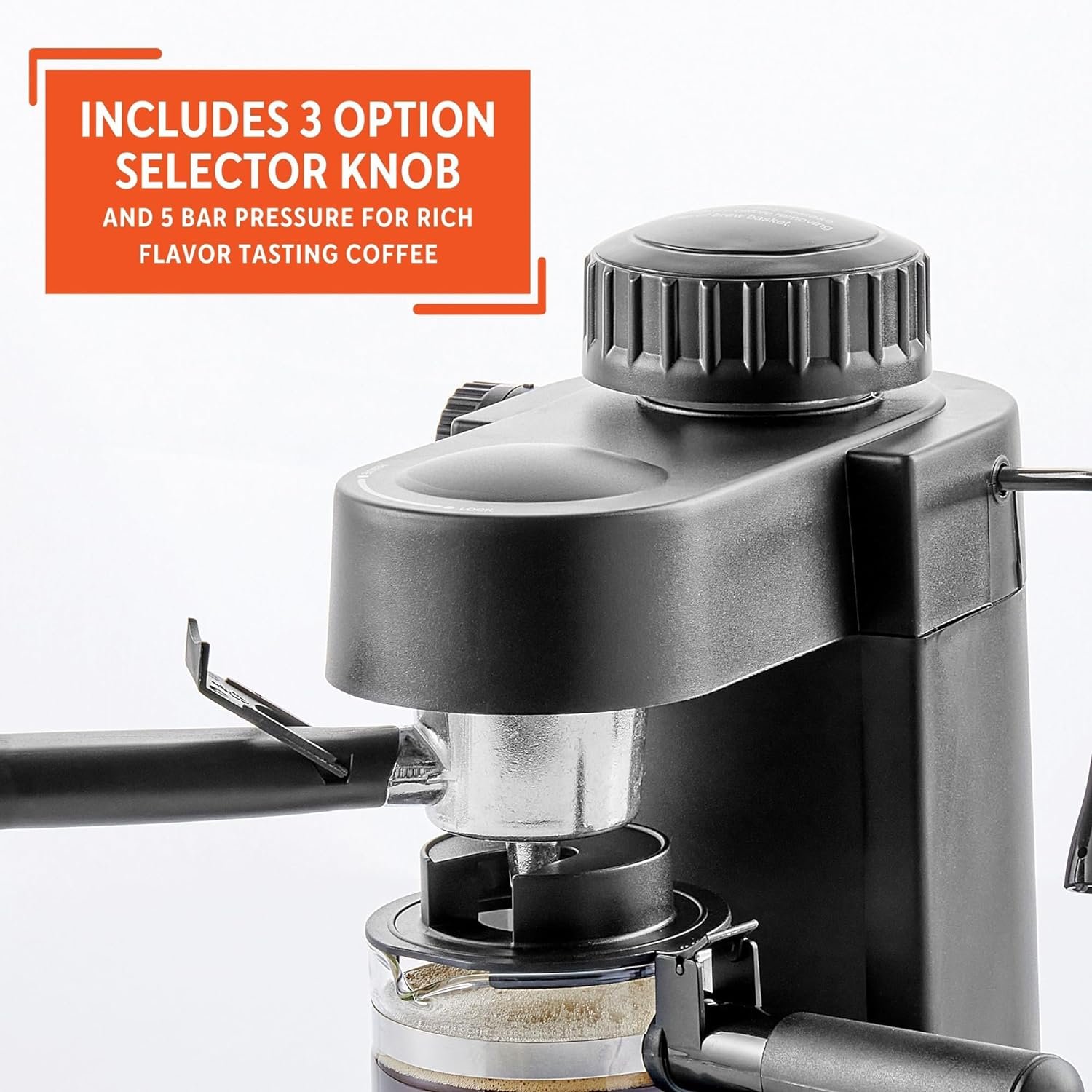 IMUSA USA GAU-18202 4 Cup Espresso/Cappuccino Maker,Black IMUSA USA GAU-18202 4 Cup Espresso/Cappuccino Maker,Black