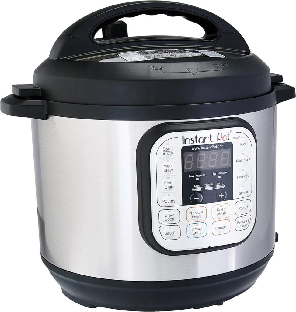 Instant Pot Duo 7-in-1 Electric Pressure Cooker, Slow Cooker, Rice Cooker, Steamer, Sauté, Yogurt Maker, Warmer  Sterilizer, Includes App With Over 800 Recipes, Stainless Steel, 6 Quart Instant Pot Duo 7-in-1 Electric Pressure Cooker, Slow Cooker, Rice Cooker, Steamer, Sauté, Yogurt Maker, Warmer  Sterilizer, Includes App With Over 800 Recipes, Stainless Steel, 6 Quart