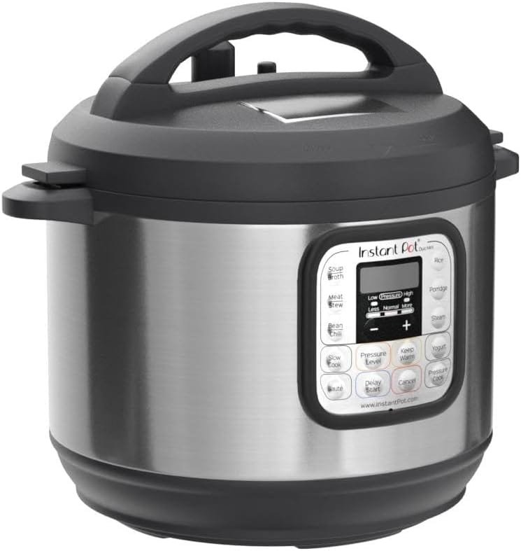 Instant Pot Duo 7-in-1 Mini Electric Pressure Cooker, Slow Rice Cooker, Steamer, Sauté, Yogurt Maker, Warmer Sterilizer, Includes Free App with over 1900 Recipes, Stainless Steel, 3 Quart Instant Pot Duo 7-in-1 Mini Electric Pressure Cooker, Slow Rice Cooker, Steamer, Sauté, Yogurt Maker, Warmer Sterilizer, Includes Free App with over 1900 Recipes, Stainless Steel, 3 Quart