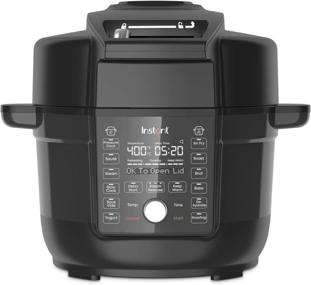Instant Pot Duo Crisp Ultimate Lid, 13-in-1 Air Fryer and Pressure Cooker Combo, Sauté, Slow Cook, Bake, Steam, Warm, Roast, Dehydrate, Sous Vide,  Proof, App With Over 800 Recipes, 6.5 Quart Instant Pot Duo Crisp Ultimate Lid, 13-in-1 Air Fryer and Pressure Cooker Combo, Sauté, Slow Cook, Bake, Steam, Warm, Roast, Dehydrate, Sous Vide,  Proof, App With Over 800 Recipes, 6.5 Quart