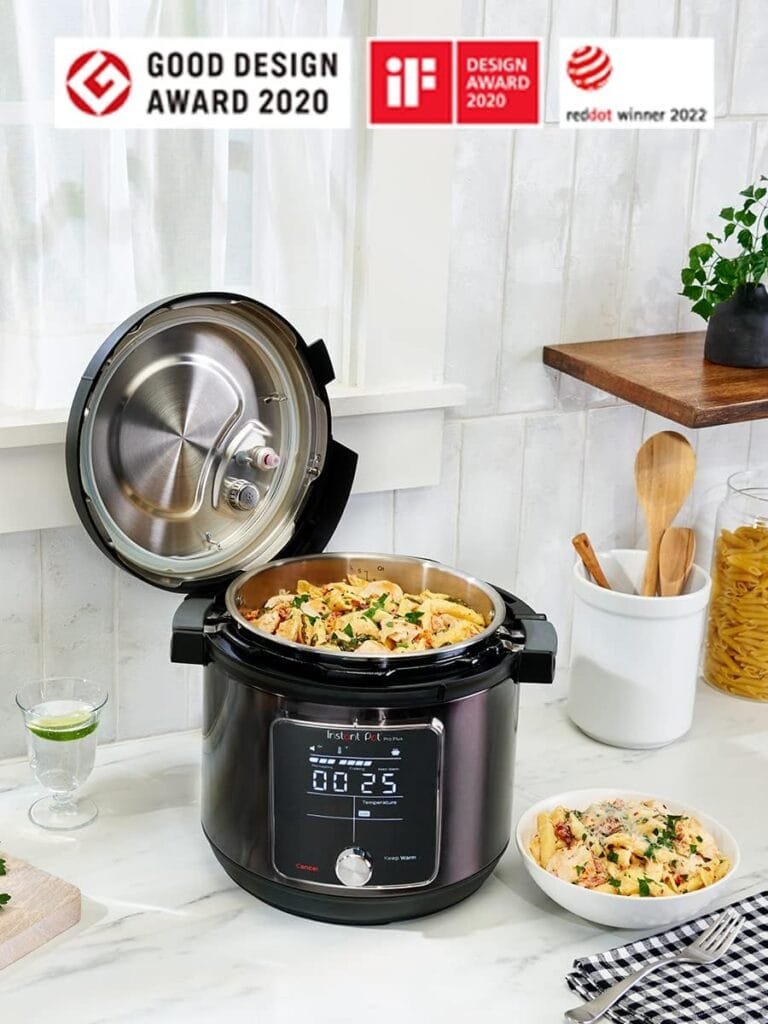 Instant Pot Duo Plus 9-in-1 Electric Pressure Cooker, Slow Cooker, Rice Cooker, Steamer, Sauté, Yogurt Maker, Warmer  Sterilizer, Includes App With Over 800 Recipes, Stainless Steel, 6 Quart