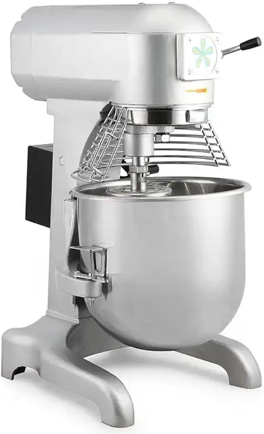 INTBUYING Commercial Food Mixer 11Qt Planetary Spiral Mixer Vertical Stand Mixer Dough Mixer 3 Speed Dough Kneading MachineFlour Mixer Machine Dough Maker Egg Milk Mixer For Bakery Restaurant 110V