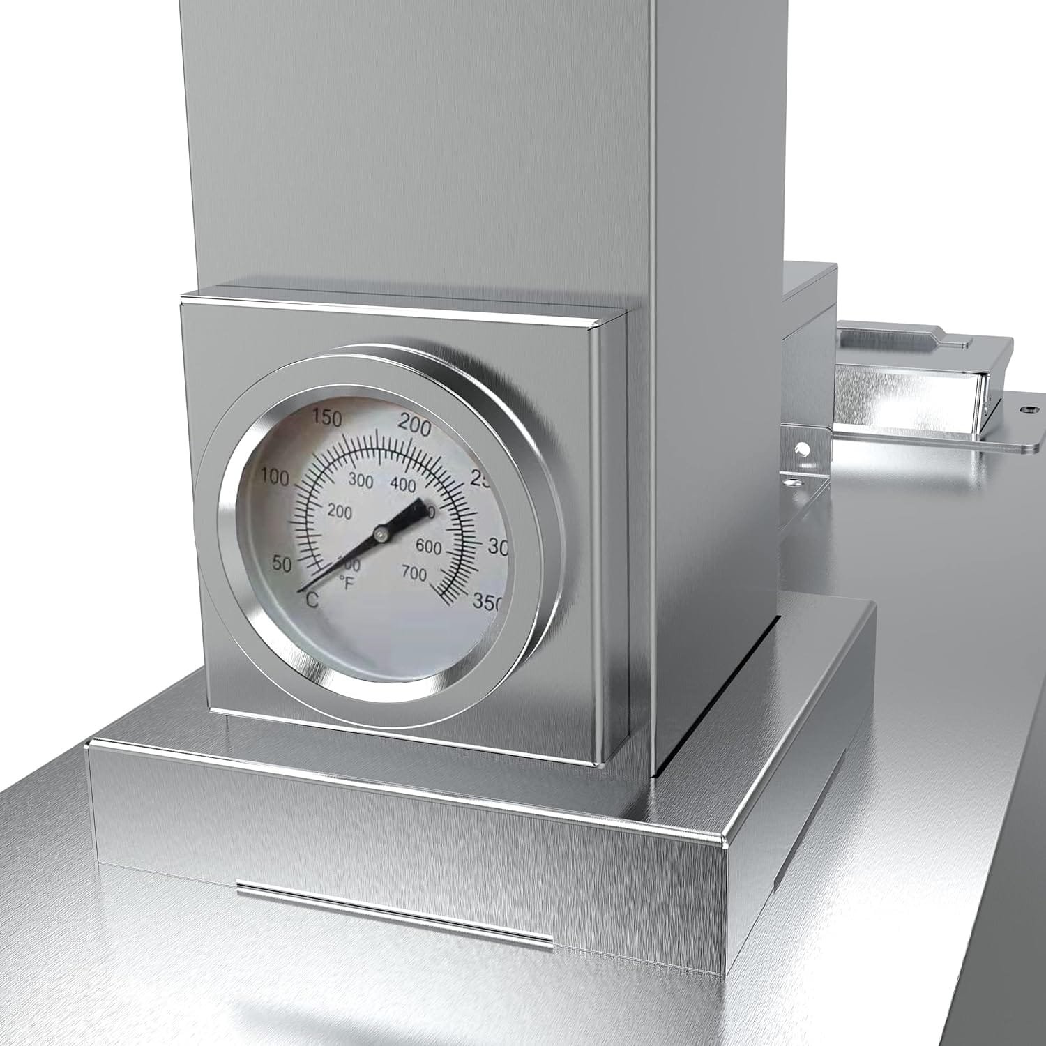 IULULU Outdoor Pizza Oven + Peel Stainless Steel Portable Wood Pellet PizzaOvens with 11-Inch Cordierite PizzaBaking Stone  Foldable Legs for Home-Make Bakery Party Gathering, Silver IULULU Outdoor Pizza Oven + Peel Stainless Steel Portable Wood Pellet PizzaOvens with 11-Inch Cordierite PizzaBaking Stone  Foldable Legs for Home-Make Bakery Party Gathering, Silver