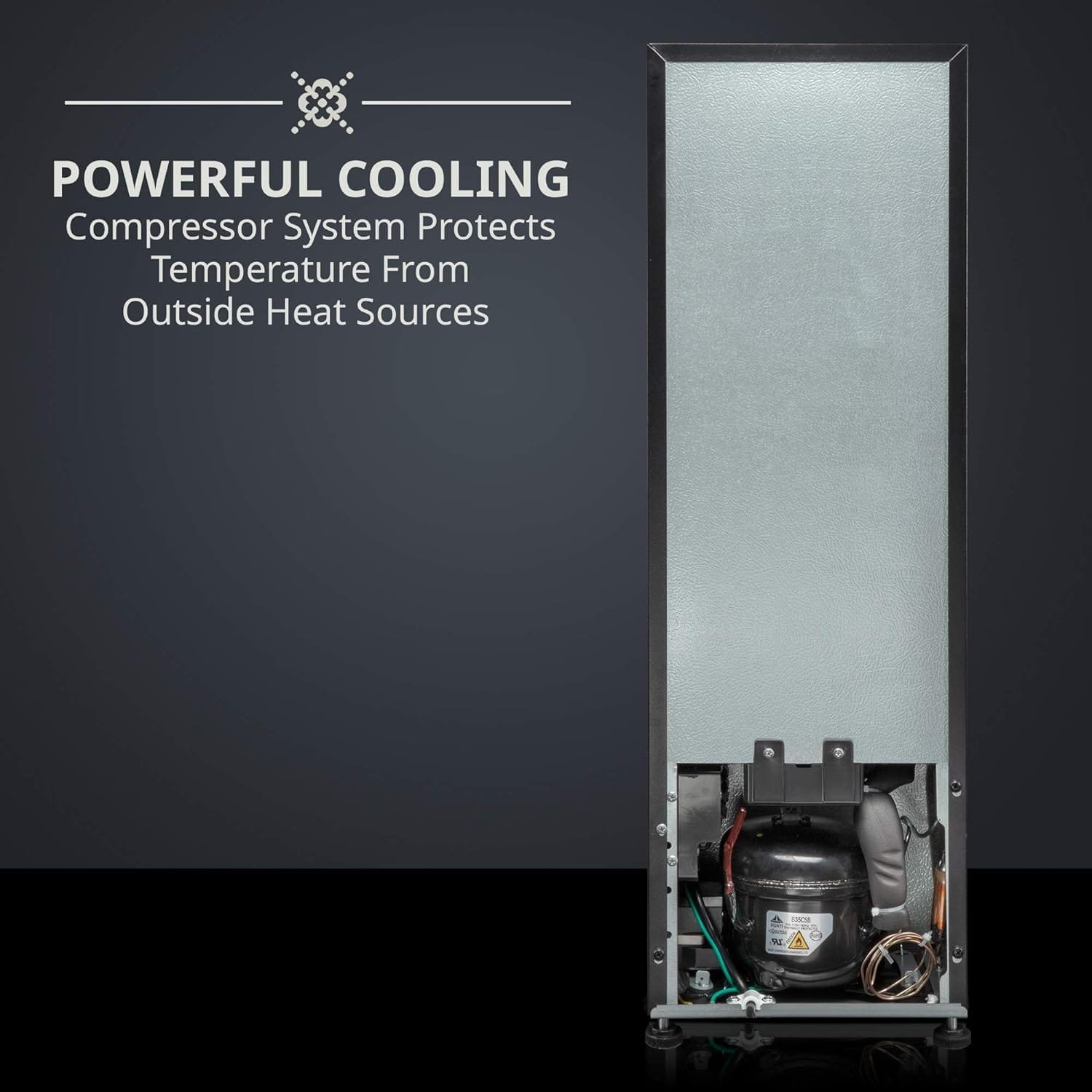 Ivation 12 Bottle Compressor Wine Cooler Refrigerator w/Lock, Large Freestanding Wine Cellar Fridge, 41f-64f Digital Temperature Control Glass Door Black Ivation 12 Bottle Compressor Wine Cooler Refrigerator w/Lock, Large Freestanding Wine Cellar Fridge, 41f-64f Digital Temperature Control Glass Door Black