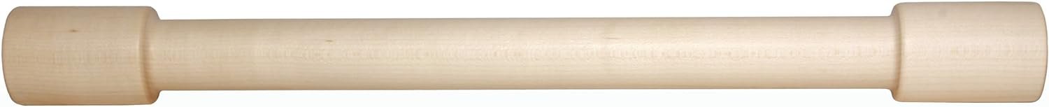 jk-adams-lovely-maple-wood-rolling-pin-18-inches-by-1-34-inches-by-14-inches-off-white - Cooking Appliance World