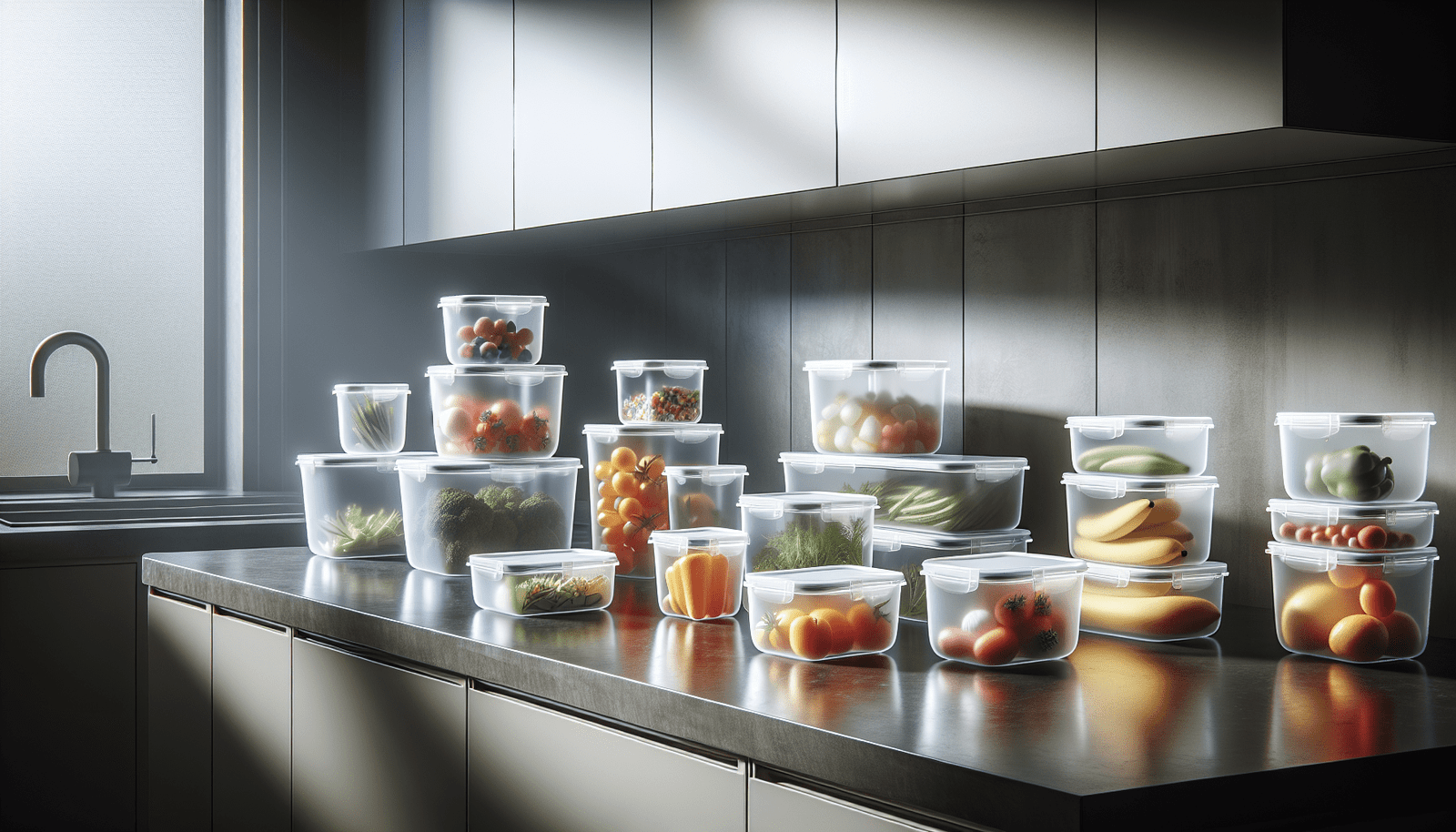 JRIMP Plastic Air Tights Food Storage Containers - Set of 13 Leak Proof Durable Plastic Containers - Microwave, Freezer and Dishwasher Safe - Green Colour Lids - Ideal for Cereal, Flour  Sugar JRIMP Plastic Air Tights Food Storage Containers - Set of 13 Leak Proof Durable Plastic Containers - Microwave, Freezer and Dishwasher Safe - Green Colour Lids - Ideal for Cereal, Flour  Sugar