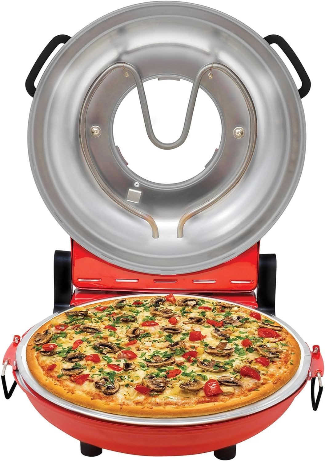 Kalorik Red High Heat Stone Pizza Oven