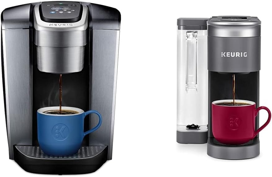 Keurig K-Elite Single-Serve K-Cup Pod Coffee Maker, Brushed Silver Keurig K-Elite Single-Serve K-Cup Pod Coffee Maker, Brushed Silver