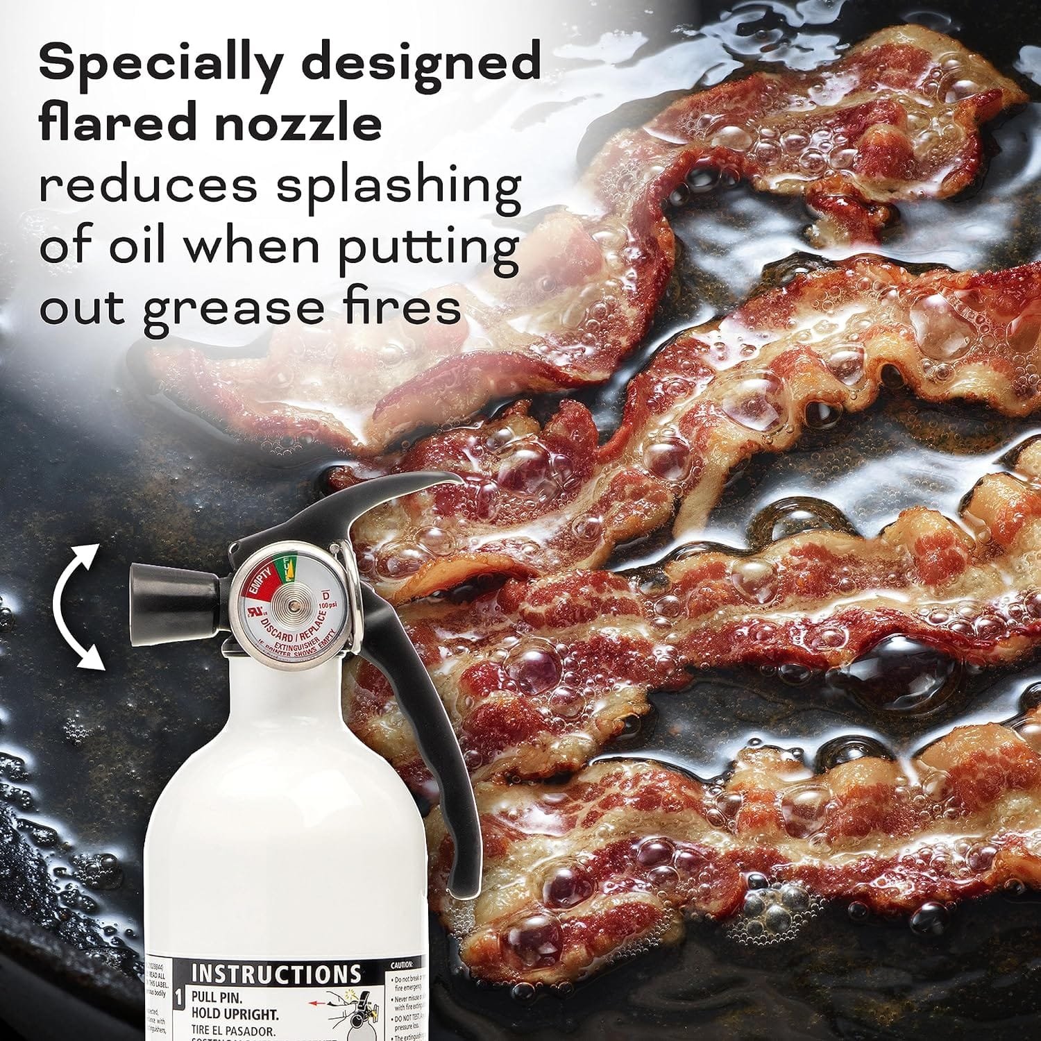Kidde Kitchen Fire Extinguishers for Home Office Use, 2 Pack: One 1-A:10-B:C and One Specialty Kitchen Extinguisher, Wall Mount Strap Brackets Included Kidde Kitchen Fire Extinguishers for Home Office Use, 2 Pack: One 1-A:10-B:C and One Specialty Kitchen Extinguisher, Wall Mount Strap Brackets Included