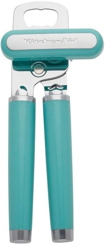 KitchenAid Classic Multifunction Can Opener / Bottle Opener, 8.34-Inch, Aqua Sky KitchenAid Classic Multifunction Can Opener / Bottle Opener, 8.34-Inch, Aqua Sky