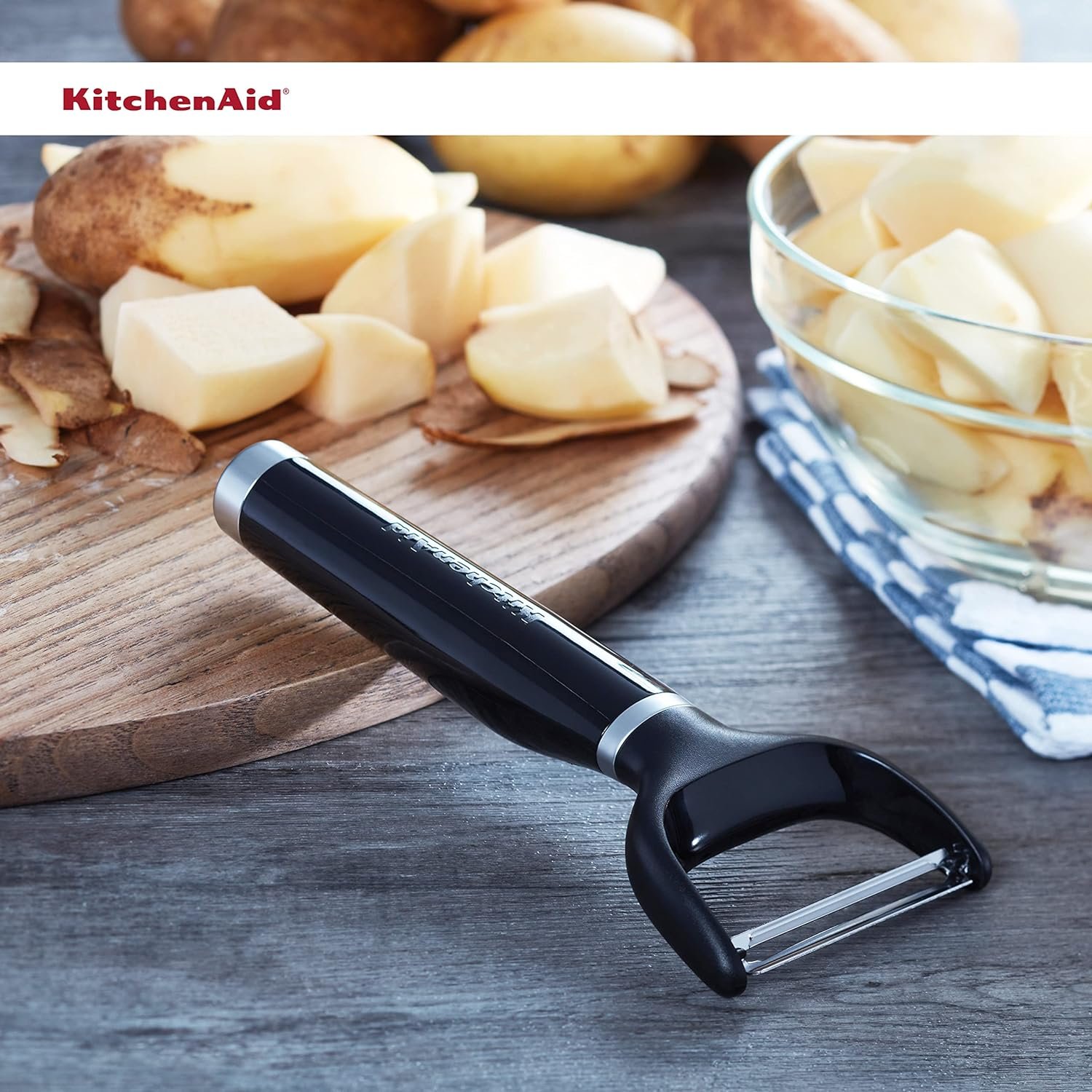 KitchenAid KE145OHOBA Classic Y Peeler, One Size, Black 2