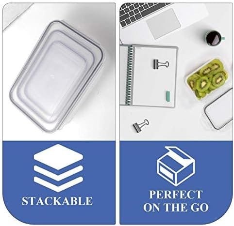 KITHELP 28 Pieces Extra Large Freezer Containers with Lids - BPA-Free Plastic Storage Containers for Food, Meat, Fruit - Airtight Leak-Proof for Kitchen KITHELP 28 Pieces Extra Large Freezer Containers with Lids - BPA-Free Plastic Storage Containers for Food, Meat, Fruit - Airtight Leak-Proof for Kitchen