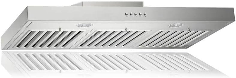 KOBE Range Hoods RAX2136SQB-1 Under Cabinet Hood, 36-Inch, Stainless Steel KOBE Range Hoods RAX2136SQB-1 Under Cabinet Hood, 36-Inch, Stainless Steel
