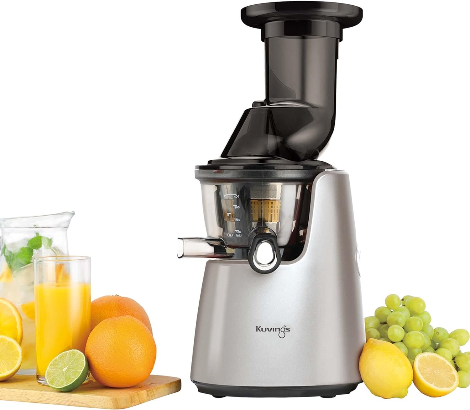 Kuvings Whole Slow Juicer Elite C7000S - Higher Nutrients and Vitamins, BPA-Free Components, Easy to Clean, Ultra Efficient 240W, 60RPMs-Silver, 25 Kuvings Whole Slow Juicer Elite C7000S - Higher Nutrients and Vitamins, BPA-Free Components, Easy to Clean, Ultra Efficient 240W, 60RPMs-Silver, 25